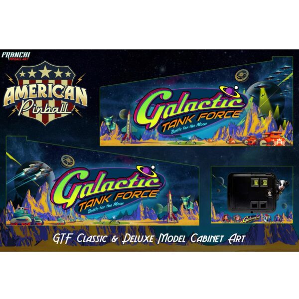 American Pinball Galactic Tank Force Pinball Machine - Deluxe Edition - Image 8