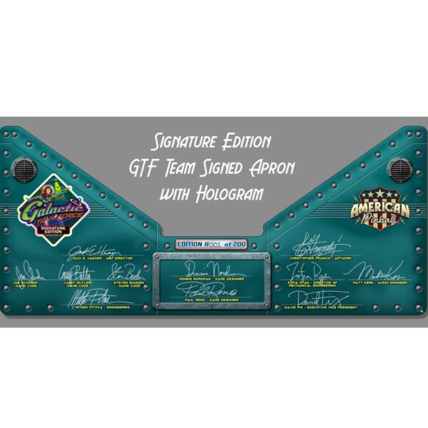 American Pinball Galactic Tank Force Pinball Machine - Signature Edition - Image 2