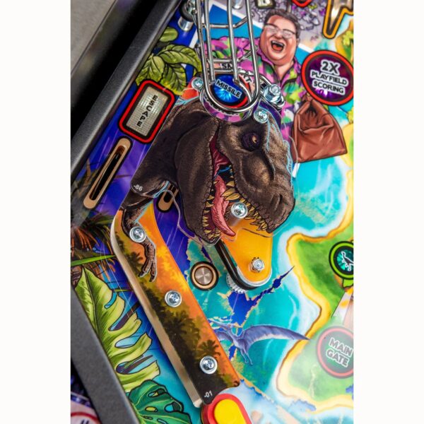 Stern Jurassic Park Premium Pinball Machine with Installed Shaker Motor - Image 6