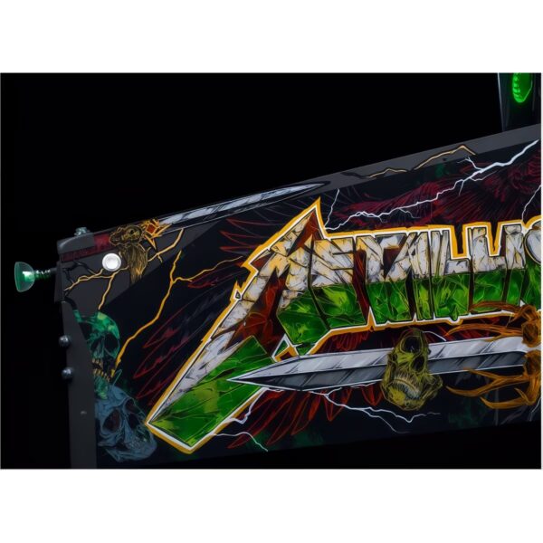 Stern Metallica Remastered Premium Pinball Machine - Image 2