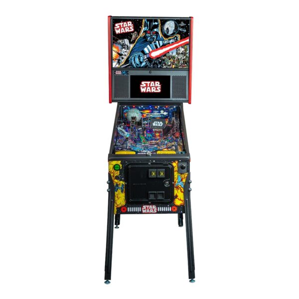 Stern Star Wars Comic Art Premium Pinball With Installed Shaker Motor