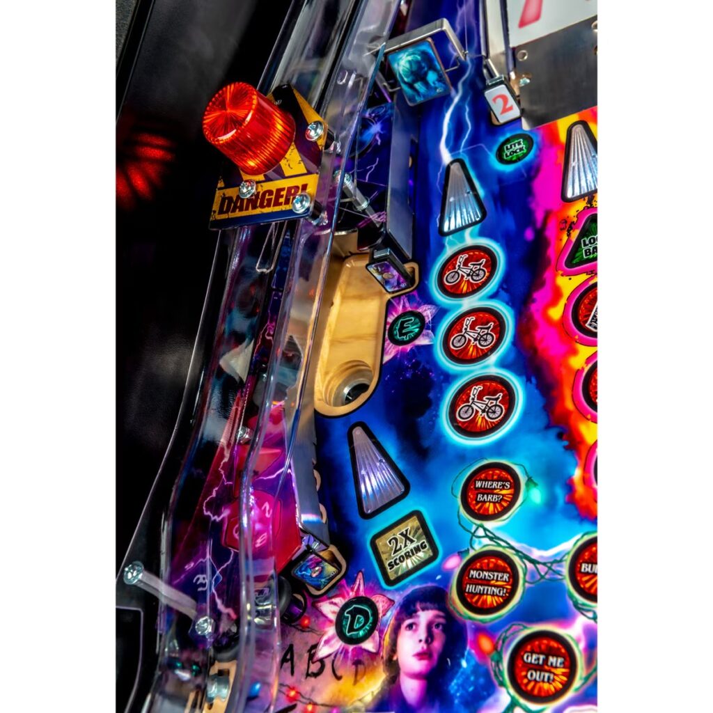 Stern Stranger Things Premium Pinball Machine - Pinball Machines And Arcade