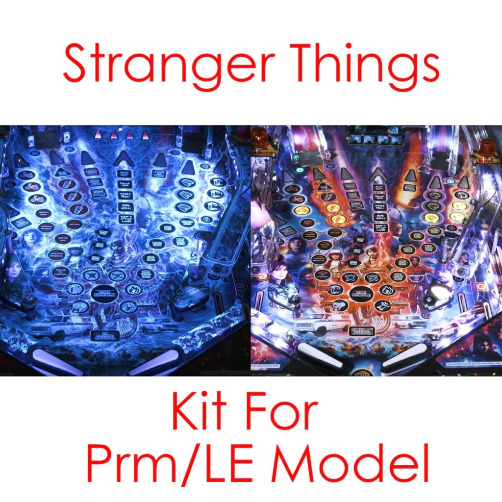 Stern Stranger Things Premium Pinball Machine - Pinball Machines And Arcade
