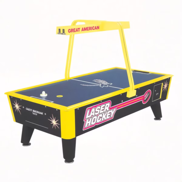 Great American Laser Air Hockey Table - Coin Operated