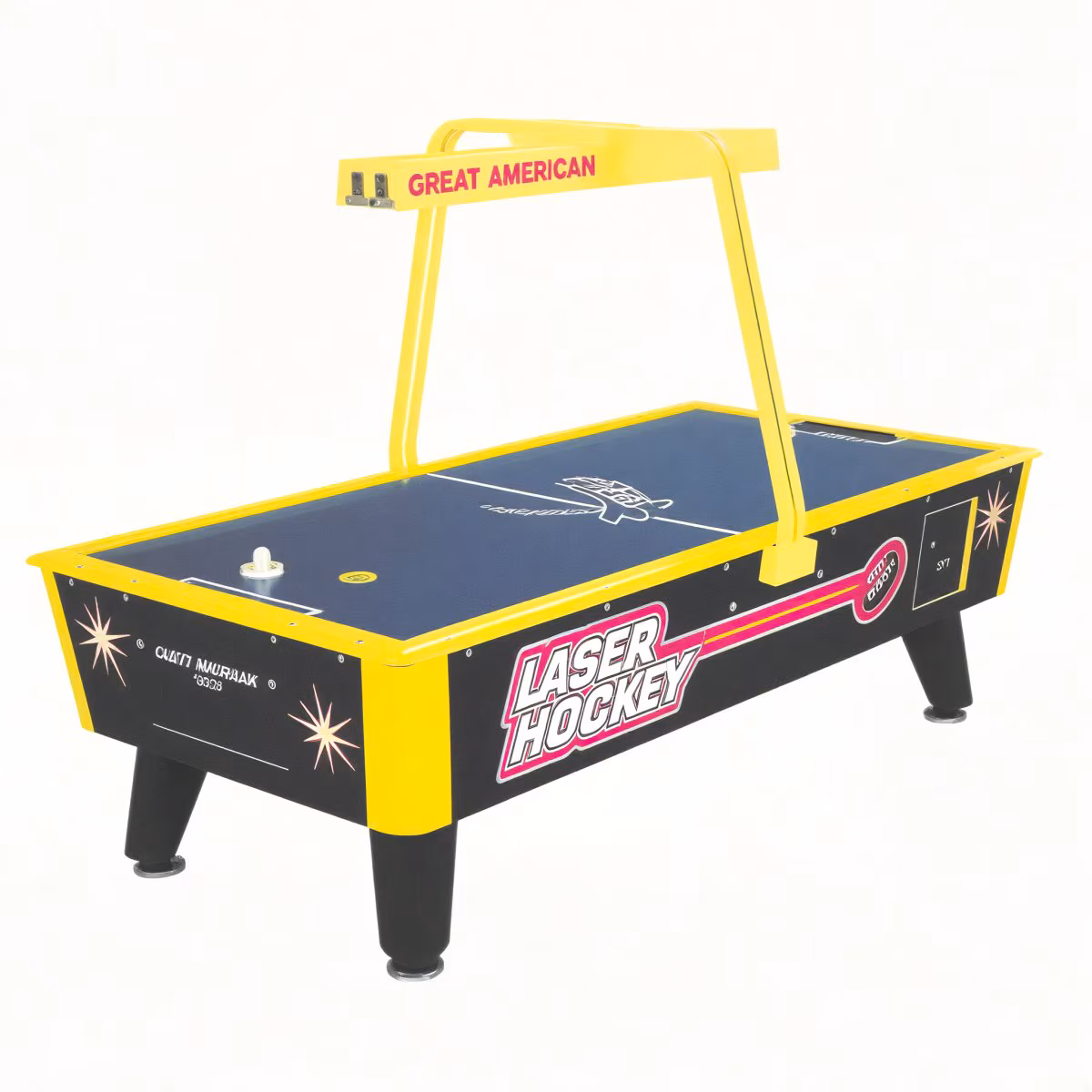 Great American Laser Air Hockey Table - Coin Operated