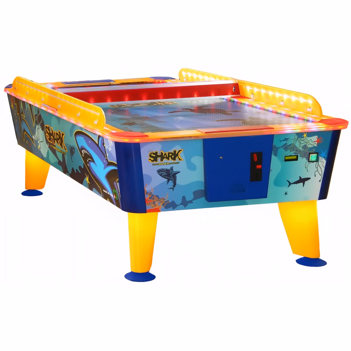 Wik 8' Shark Waterproof Air Hockey Table