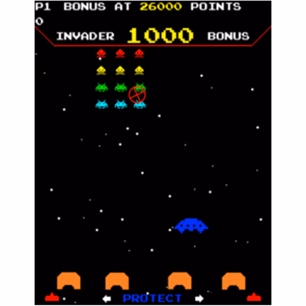 Space Invaders Frenzy Video Arcade Game