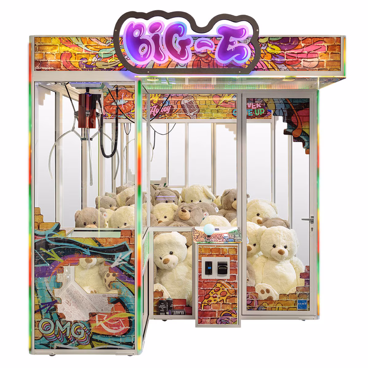 Elaut Big E Crane Claw Machine Arcade Game