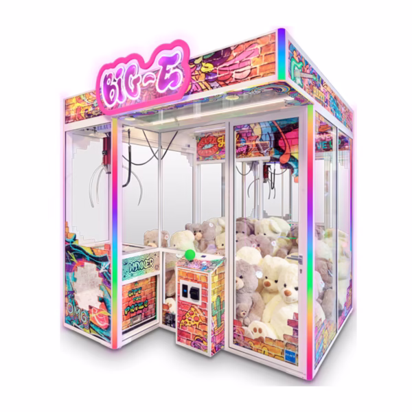 Elaut Big E Crane Claw Machine Arcade Game - Image 2