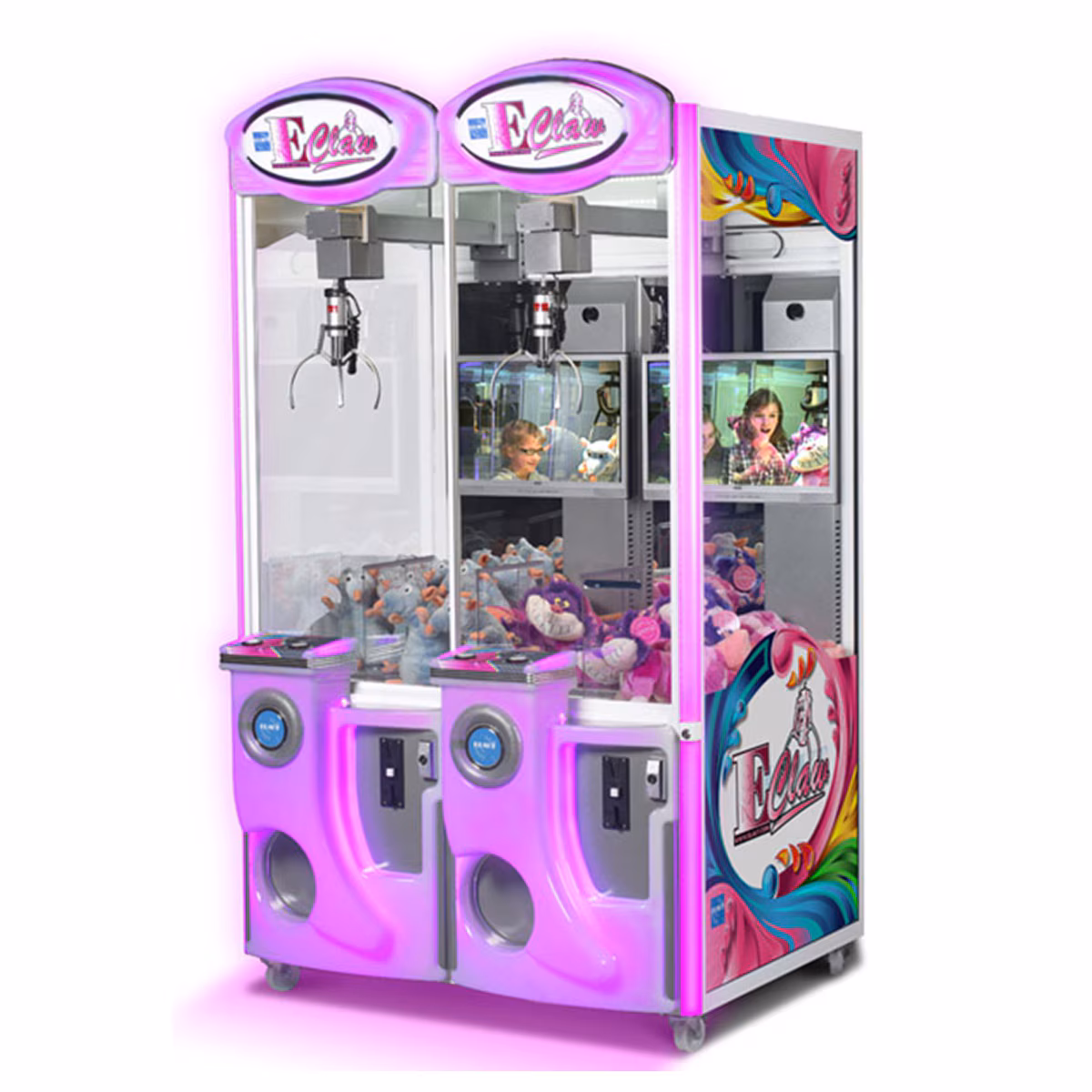 Elaut E-Claw 600 Crane Machine Arcade Game - 2 Player