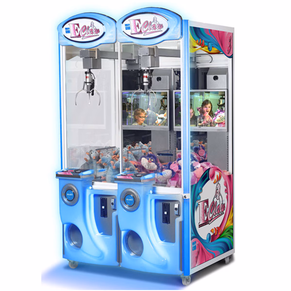Elaut E-Claw 600 Crane Machine Arcade Game – 2 Player