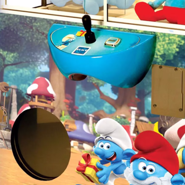 Elaut E-Claw The Smurfs Crane Arcade Game Machine - Image 2