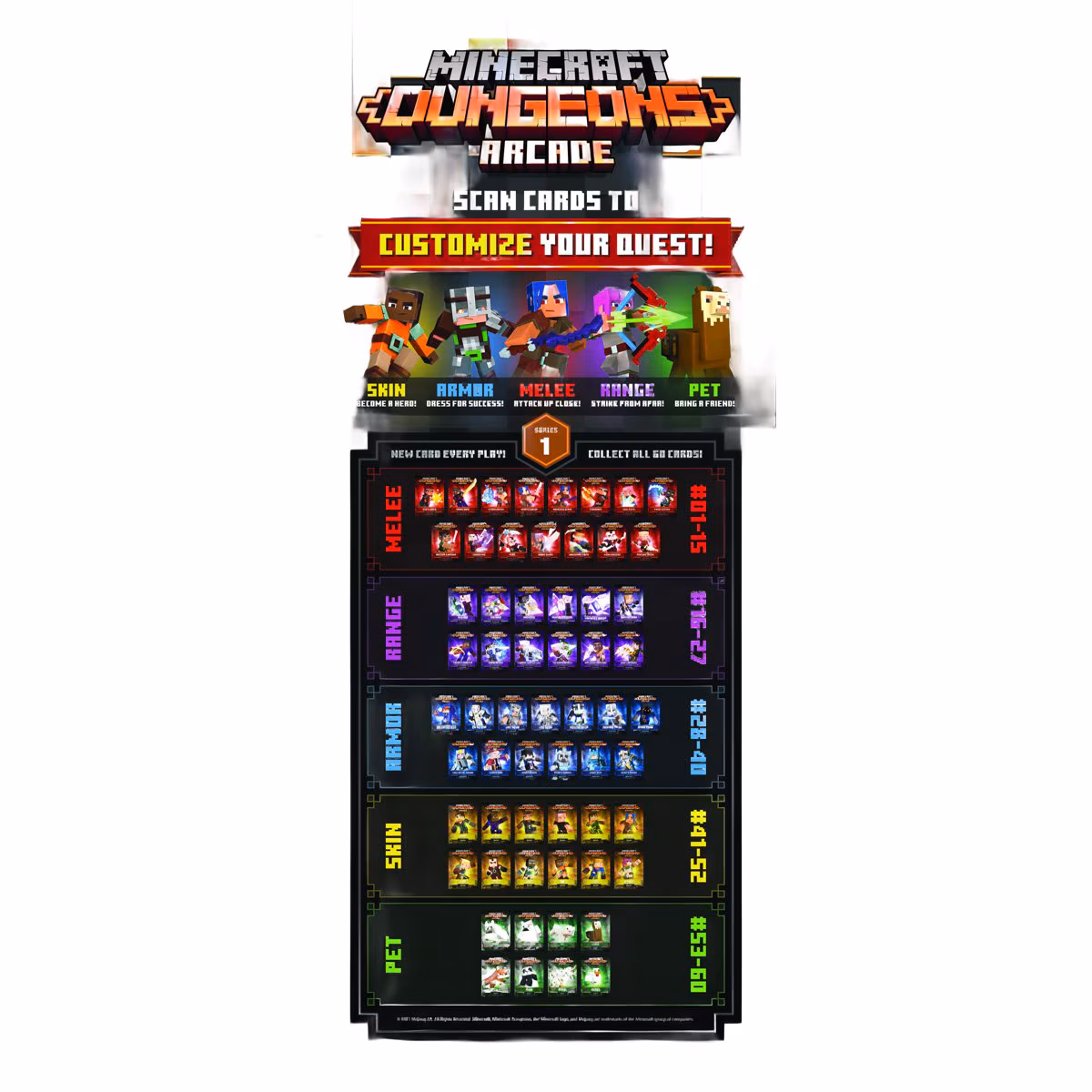 Raw Thrills Minecraft Dungeons Arcade - 2 Player - Image 4
