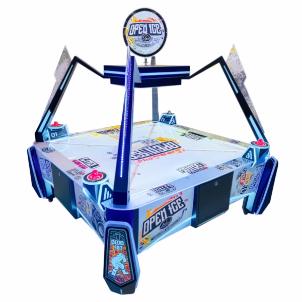 Barron Games Open Ice 4 Player Air Hockey Table - Image 2