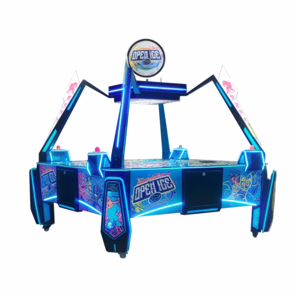 Barron Games Open Ice 4 Player Air Hockey Table - Image 3