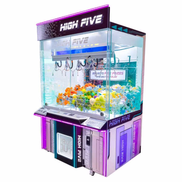 Sega High Five Toy Plush Crane Claw Machine