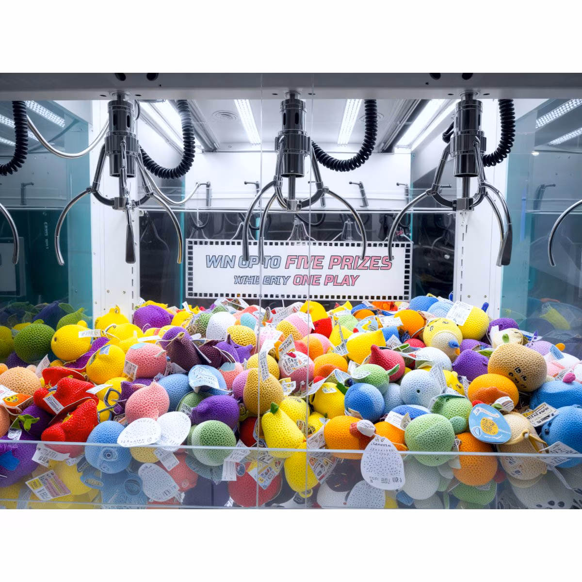 Sega High Five Toy Plush Crane Claw Machine - Image 3