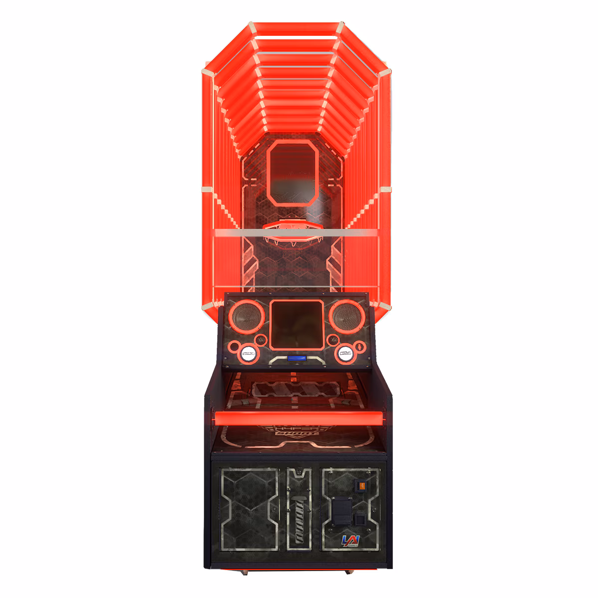 LAI Games HYPERshoot Basketball Shooting Ticket Redemption Arcade Game - 1 Player - Image 4