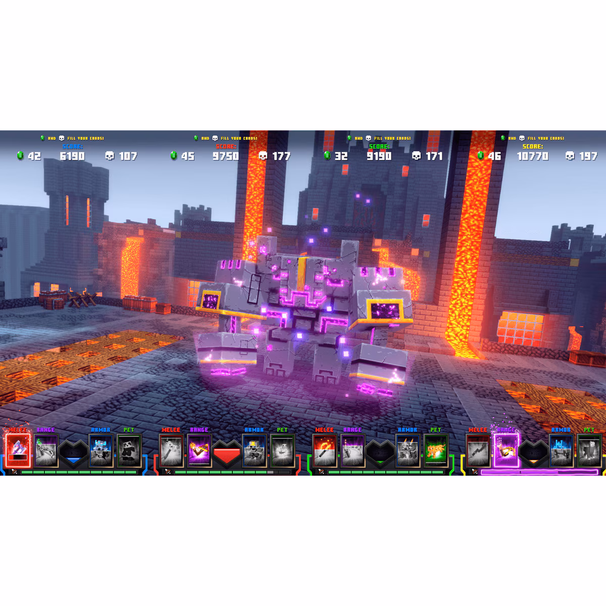 Raw Thrills Minecraft Dungeons Arcade – 4 Player - Image 3