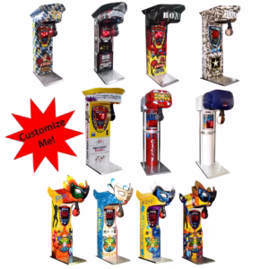 Kalkomat Boxer Boxing Machine Arcade Game - Custom Graphics